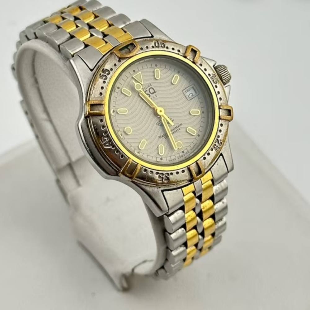 ESQ Esquire Swiss Ladies Watch 100387 Swiss Quartz Movement Water Resistant Work